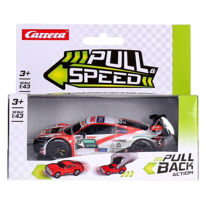 Carrera 15817383 Pull & Speed Audi R8 LMS Gt3 evo II DTM 1:43 Neu OVP