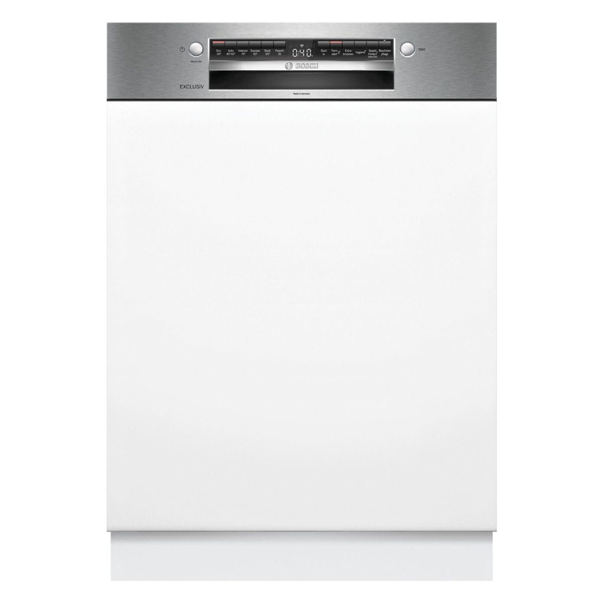 Produktbild teilintegrierbarer Geschirrspüler - Bosch Serie 6 SMI6YBS00D Spülmaschine Teilintegriert 13 Maßgedecke A