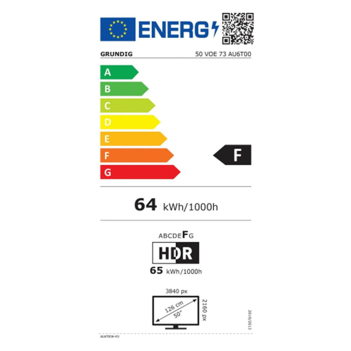 GRUNDIG 50 VOE 73 AU6T00 Fernseher 50 Zoll 4K Ultra HD Android TV