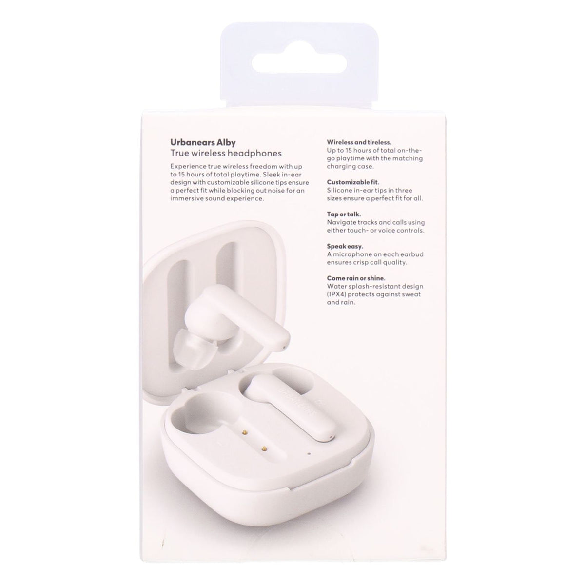 Produktbild wireless In-Ear-Kopfhörer - Urbanears Alby True Wireless In-Ear Bluetooth Kopfhörer - Dusty White