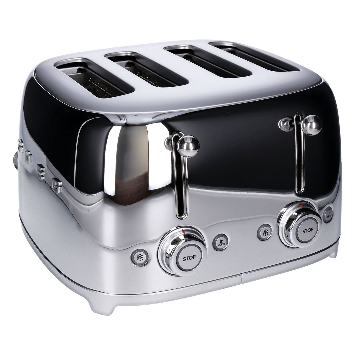 Produktbild Toaster - Smeg TSF03SSEU 4-Schlitz-Toaster 50's Retro Style 2000 W Edelstahl