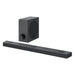 LG DS90QY 5.1.3 Soundbar mit kabellosem Subwoofer HDMI USB  Bluetooth WLAN Dunkel-Silber