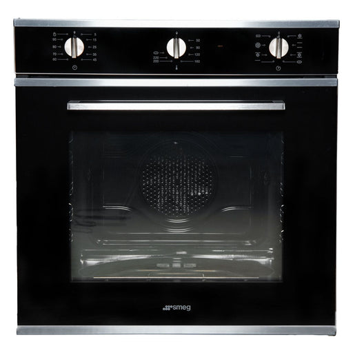 Produktbild Einbaubackofen - Smeg SF64M3PZN Einbaubackofen Schwarzglas 60 cm Selezione A