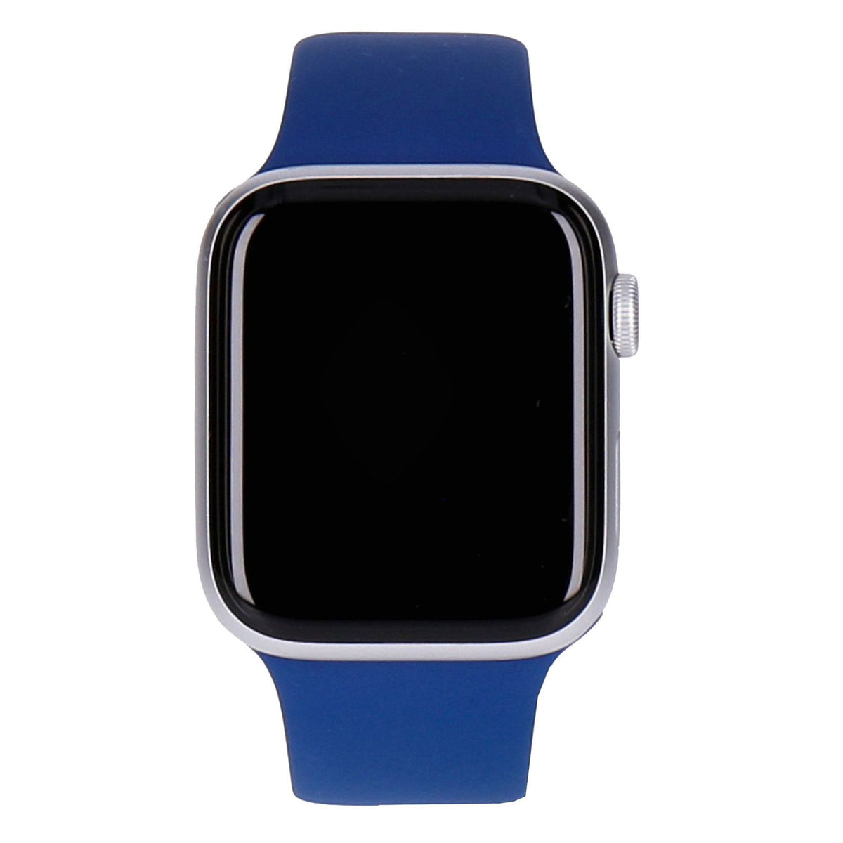 Produktbild Smartwatch - Apple Watch SE 2 44mm GPS Silber Aluminiumgehäuse mit Sportarmband Sturmblau M/L