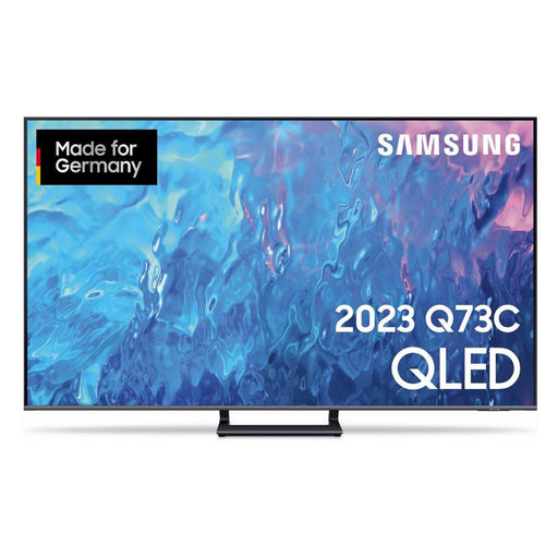 Produktbild QLED-Fernseher - Samsung GQ75Q73CAT 75" (190,5cm) 4K Ultra HD Smart-TV WLAN Grau, Titan