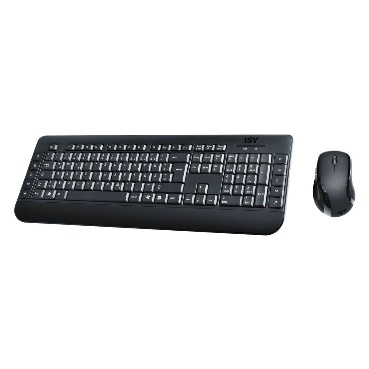 Produktbild Tastatur- und Maus-Set - ISY IDE 3100 Tastatur und Maus schwarz