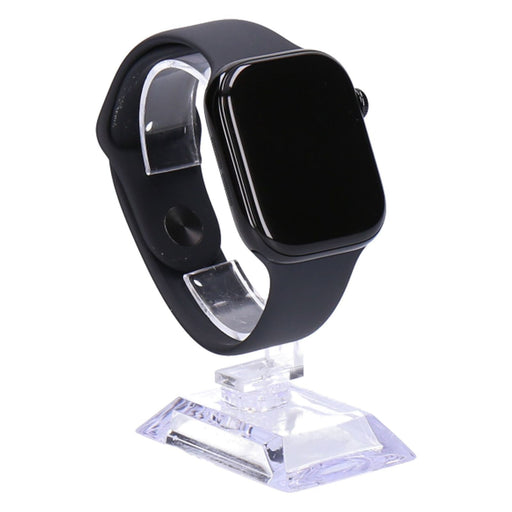 Produktbild Smartwatch - Apple Watch Series 10 46mm GPS + 4G Diamantschwarz Aluminiumgehäuse, Sportarmband Schwarz S/M