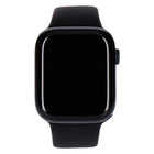 Apple Watch Series 9 45mm GPS + 4G Mitternacht Aluminiumgehäuse mit Sportarmband Mitternacht S/M