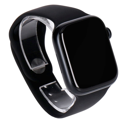 Produktbild Smartwatch - Apple Watch Series 9 45mm GPS + 4G Mitternacht Aluminiumgehäuse mit Sportarmband Mitternacht S/M