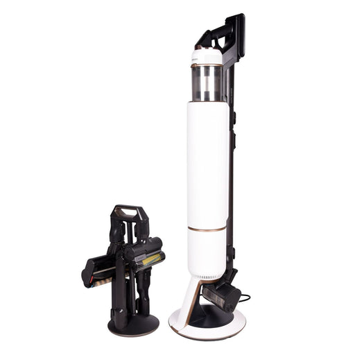 Produktbild Akku-Hand-und Stielstaubsauger - Samsung Bespoke Jet VS20A95843W Akku-Staubsauger mit Entleerungsstation 580 Watt Weiß