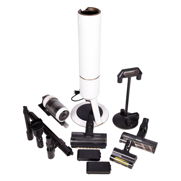 Samsung Bespoke Jet VS20A95843W Akku-Staubsauger mit Entleerungsstation 580 Watt Weiß