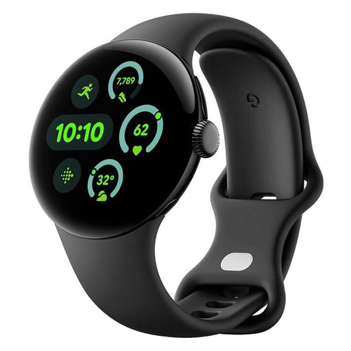Produktbild Smartwatch - Google Pixel Watch 3 WiFi 41mm Matte Black Obsidian Active Band