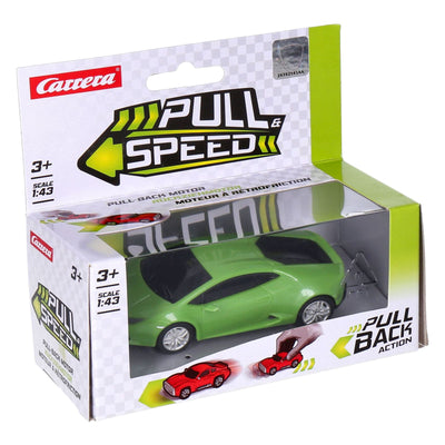 Pull and Speed Mixed Cars farblich sortiert Lamborghini