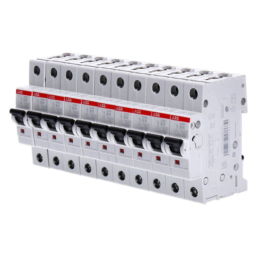 Produktbild Sicherungsgerät - 10x ABB S201-B16 Sicherungsautomat B-Char., 6 kA, 16 A, 1P