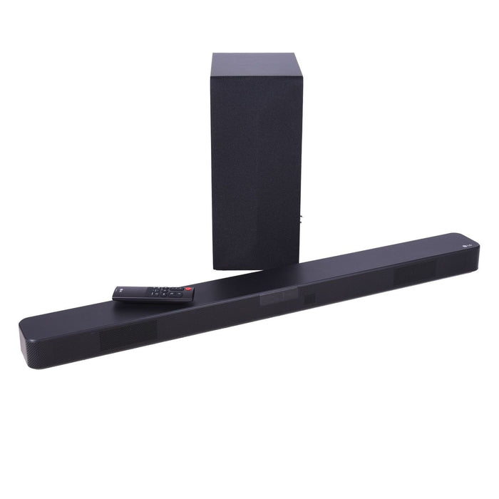 LG 2.1 Soundbar mit 300 Watt kabelloser Subwoofer
