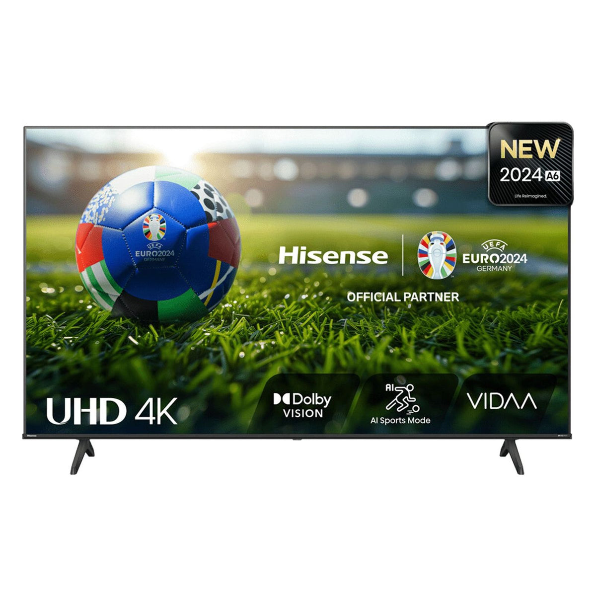 Produktbild LED-Fernseher - Hisense 65A6N Fernseher 65 Zoll 4K Ultra HD Smart-TV