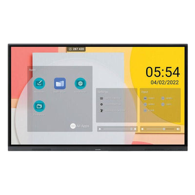 Sharp PN-L652B Interaktives Whiteboard 65 Zoll  2160 Pixel Touchscreen Schwarz