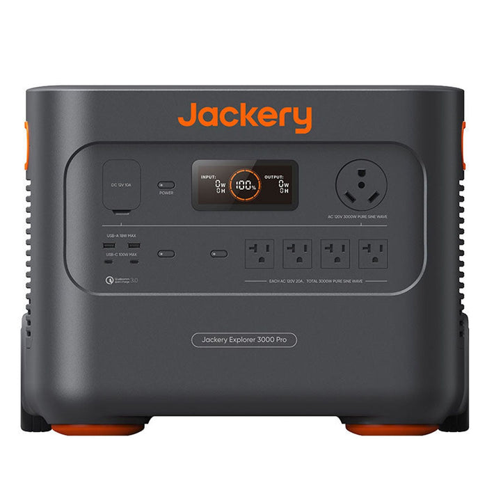 Jackery Explorer 3000 Pro tragbare Powerstation 3024Wh - 0% MwSt. (gem. §12 Abs. 3 UStG)