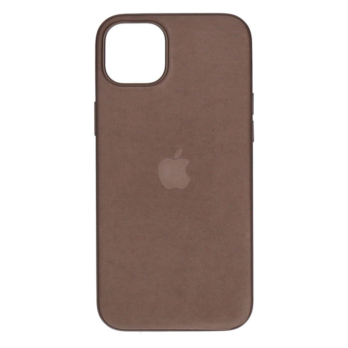 Apple Feingewebe Case mit MagSafe für iPhone 15 Plus Taupe