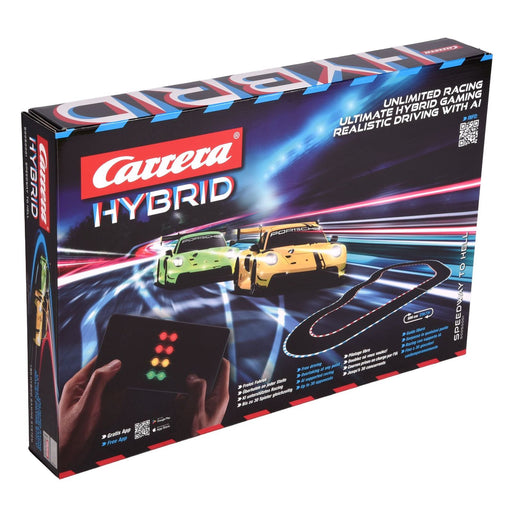 Produktbild Autorennbahn - Carrera HYBRID Speedway to Hell I Rennspaß der neuen Generation - Legendäre Rennboliden