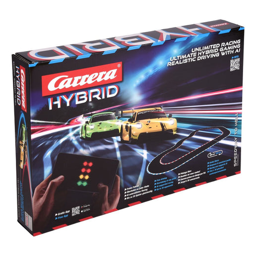 Produktbild Autorennbahn - Carrera HYBRID Speedway to Hell I Rennspaß der neuen Generation - Legendäre Rennboliden