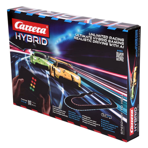 Produktbild Autorennbahn - Carrera HYBRID Speedway to Hell I Rennspaß der neuen Generation - Legendäre Rennboliden