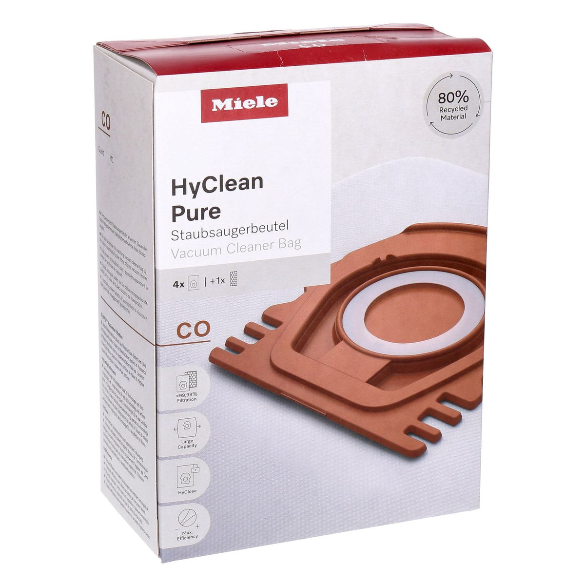 Produktbild Staubsaugerbeutel - Miele HyClean Pure CO Staubbeutel