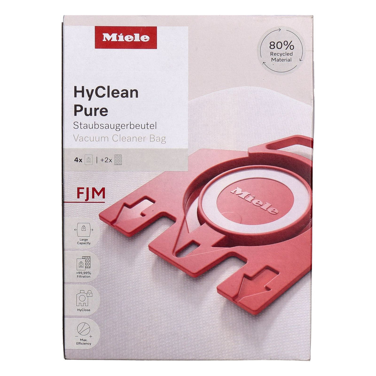Produktbild Staubsaugerbeutel - Miele Staubbeutel HyClean FJM Pure