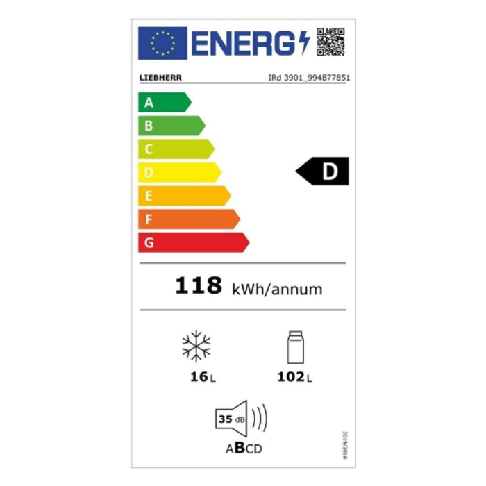 Liebherr IRd 3901-22 Einbau Kühlschrank EasyFresh