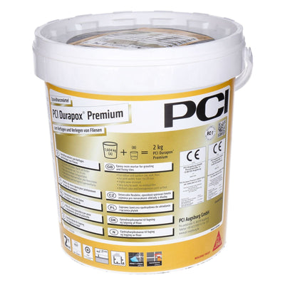 Durapox Premium 2K Epoxidharz-Fugenmörtel 2kg Eimer anthrazit