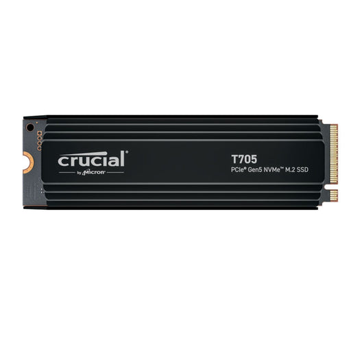 Produktbild interne SSD - Crucial T705 int. M.2 NVMe PCIe Gen5 SSD 1TB mit Kühlkörper