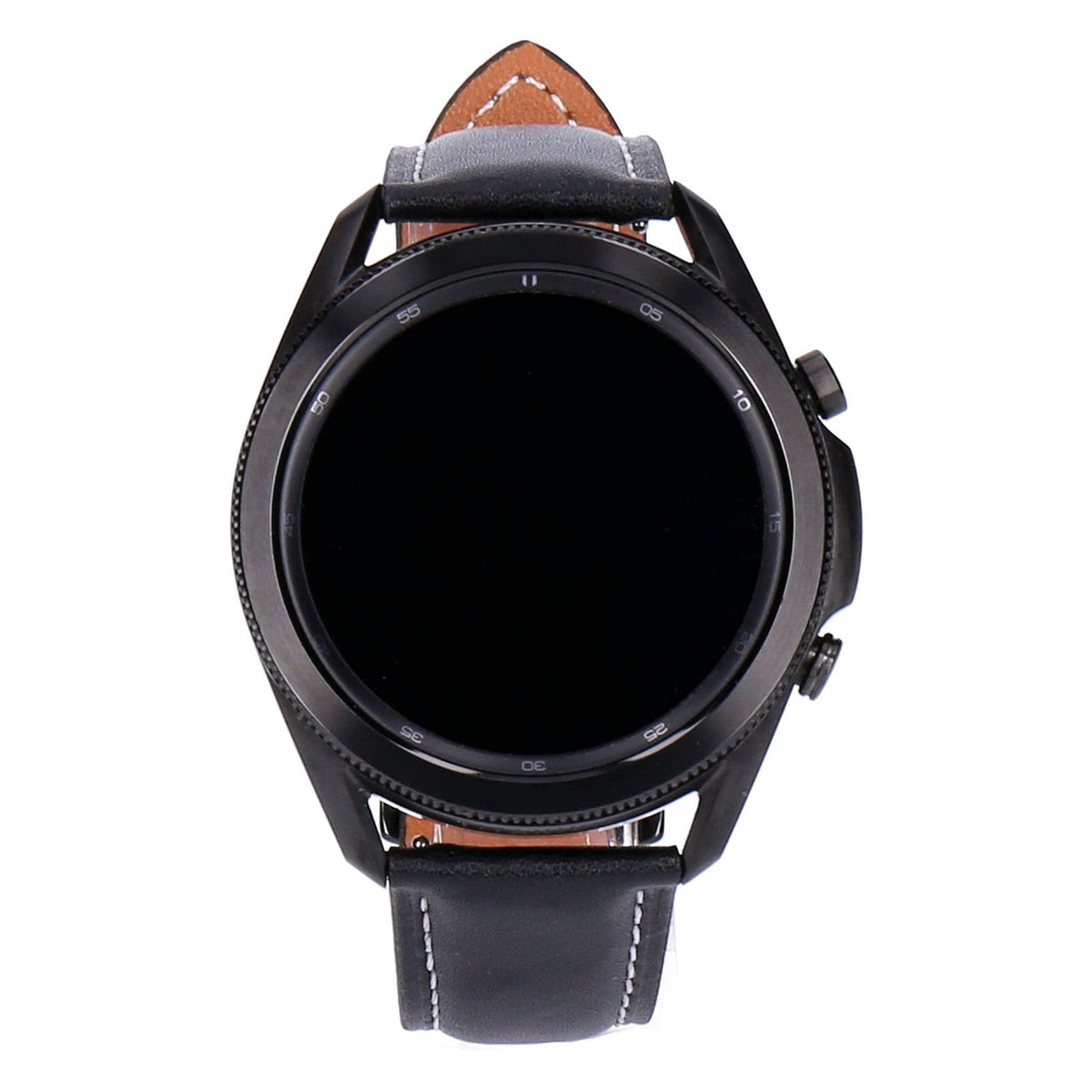 Produktbild Smartwatch - Samsung Galaxy Watch3 45mm Titanium Mystic Black Titaniumgehäuse Schwarz, Edelstahlarmband Schwarz
