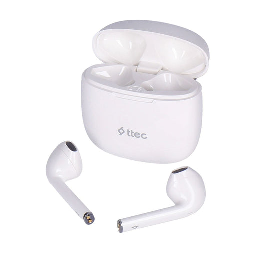 Produktbild wireless In-Ear-Kopfhörer - ttec Mode True Wireless Bluetooth Headset White