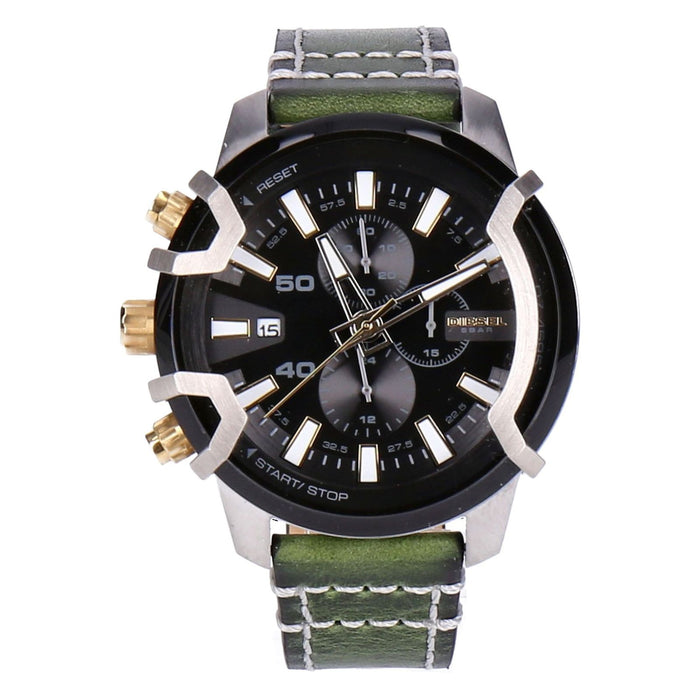 Diesel Griffed Herren Chronograph silber