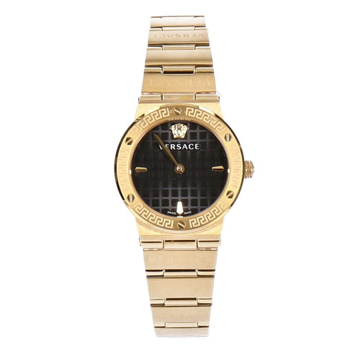 Produktbild Quarzuhr - Versace Damen Armbanduhr GRECA Logo Mini goldfarben