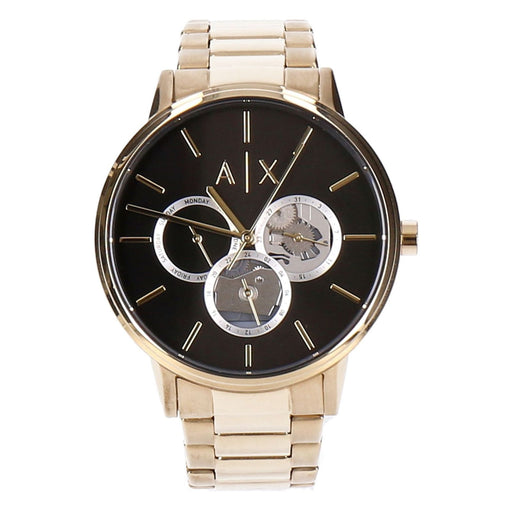 Produktbild Quarzuhr - Armani Exchange Cayde Armbanduhr goldfarben