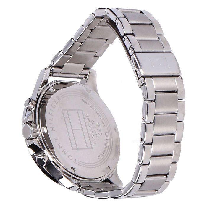 Tommy Hilfiger Bank Quarzuhr für Herren Edelstahl