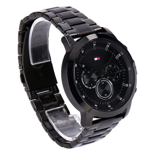 Produktbild Quarzuhr - Tommy Hilfiger Jason Quarzuhr für Herren schwarz Edelstahl