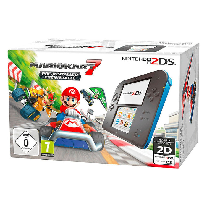 Nintendo 2DS Konsole inkl. Mario Kart 7 schwarz