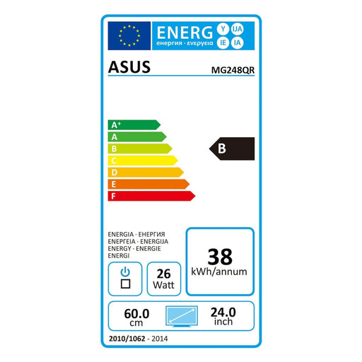 Produktbild Gaming-Monitor - ASUS MG248QR 24" (61cm) Full HD TN LED Gaming Monitor Schwarz