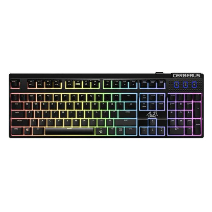 ASUS Cerberus Mech RGB teclado USB Negro Mechanical Gaming Keyboard
