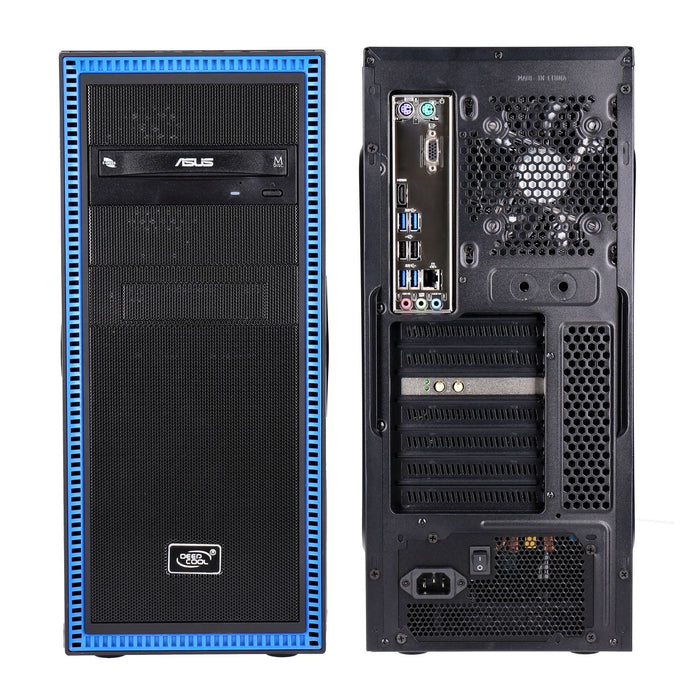 CSL Sprint T4763b Desktop Tower PC AMD A10-9700 16GB DDR4 240GB SSD 2TB HDD Radeon Graphics