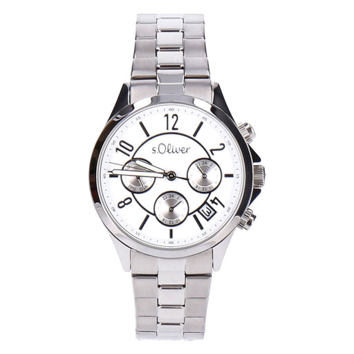 Produktbild Quarzuhr - s.Oliver Armbanduhr Damen Analog Edelstahl