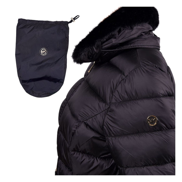 Michael Kors Wintermantel schwarz Slim Fit Damen L
