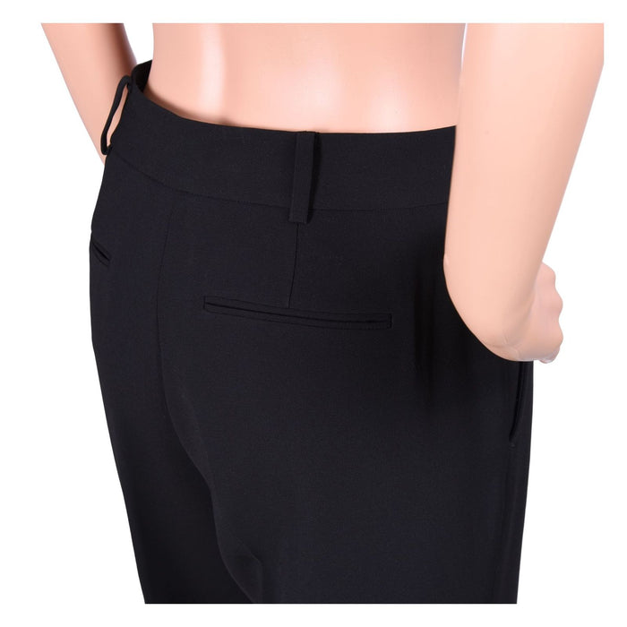 Michael Kors Bundfaltenhose mit geradem Bein schwarz Damen 6