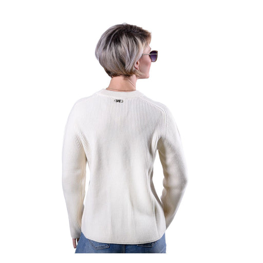 Produktbild Sweater - Michael Kors Ribbed Wool Sweater Pearl Heather Damen M