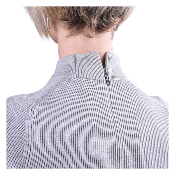 Michael Kors Rollkragen Pullover halb Slim Fit grau Damen S