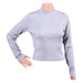 Michael Kors Rollkragen Pullover halb Slim Fit grau Damen S