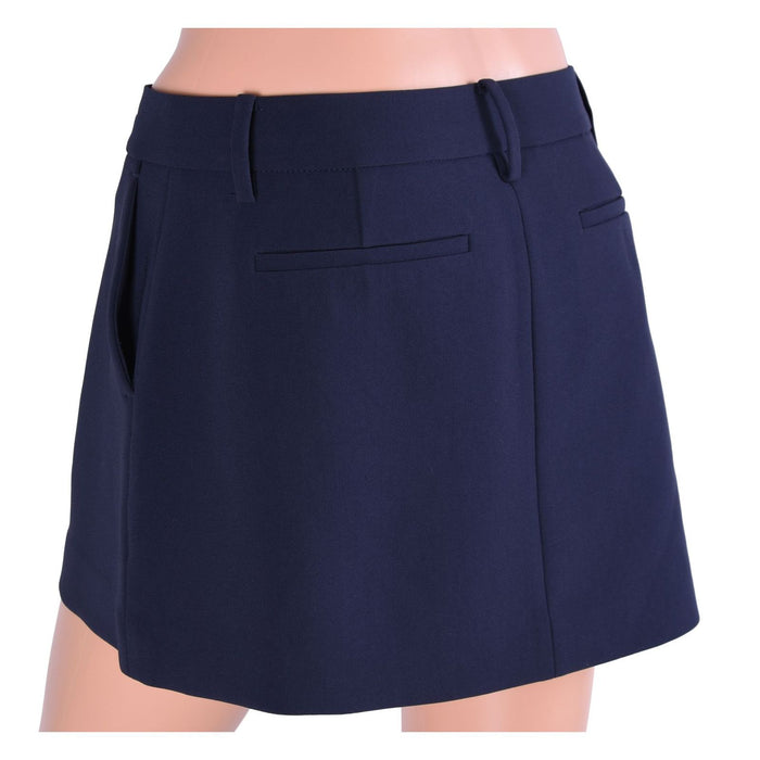 Michael Kors Minirock aus Krepp Admiral Damen  4