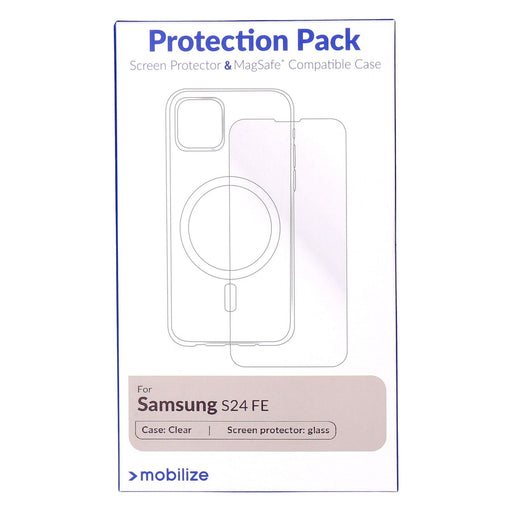 Produktbild Smartphone-Hülle - Mobilize Samsung S24 FE Protection Pack